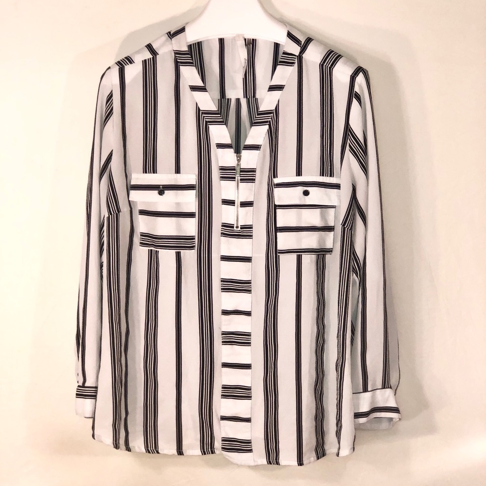🌀2/$25 NY COLLECTION Women’s Ivory Blouse